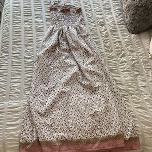 Floral Spaghetti Strap Maxi Dress